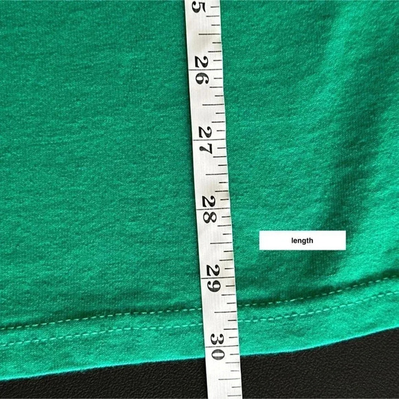 Champion Shirt Mens M/L Green Faded Embroidered Logo Casual Basic Summer Tee - Picture 11 of 11